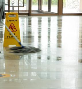 wet floor danger