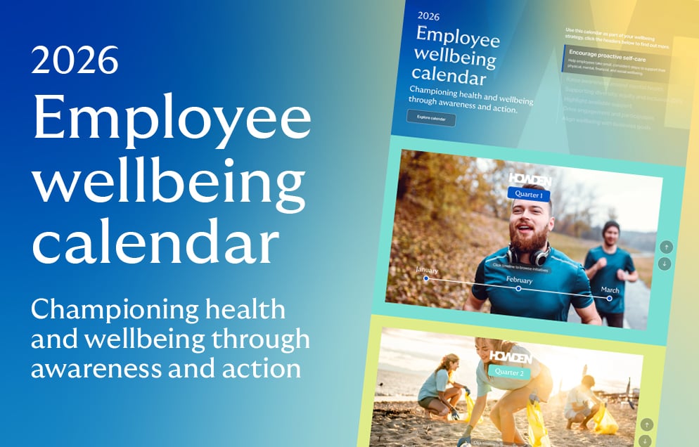 Employee Wellbeing Calendar