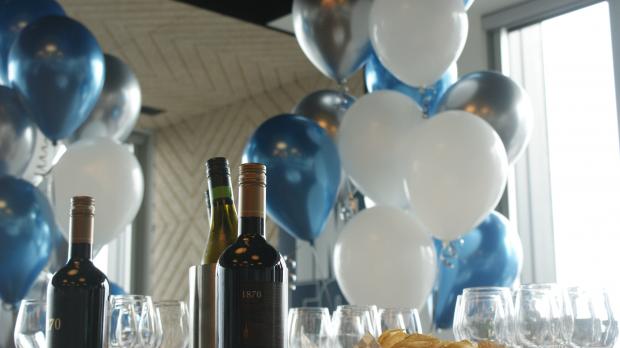 Care awards celebration balloons