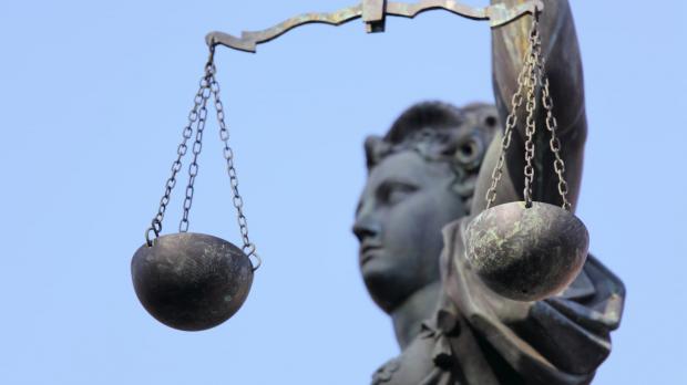 Lady of Justice holding scales