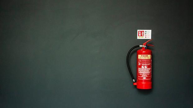 Picture of a fire extinguisher