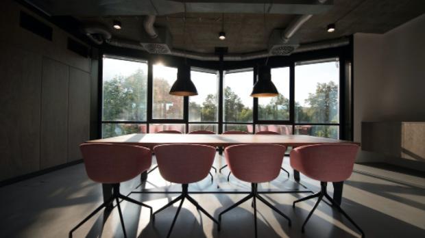 business meeting table