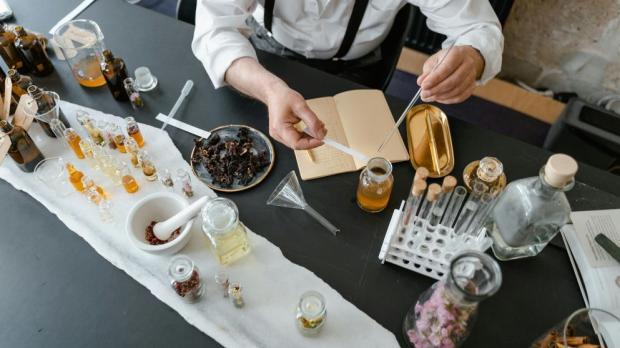 perfume making