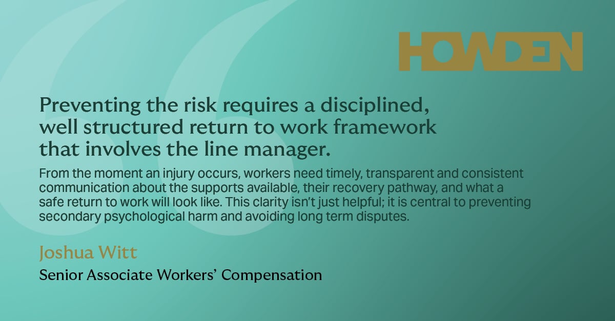 quote about secondary psychological injury