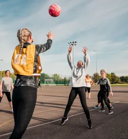 Netball match