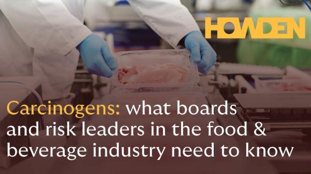 food manufacturer handling processed meats