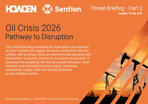 Sention Oil Crisis Report cover