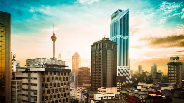 Financial Institutions Kuala Lumpur skyline