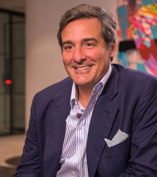 A portrait of Luigi Sturani