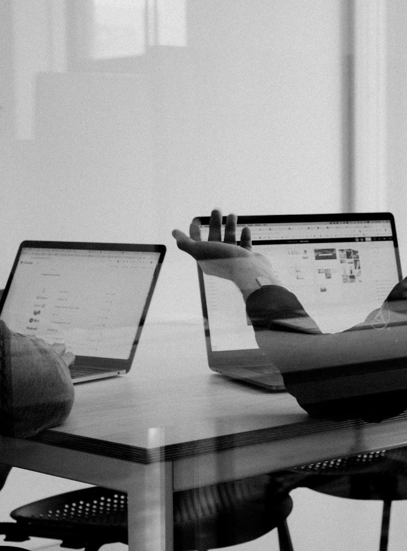 A picture of cyber office work