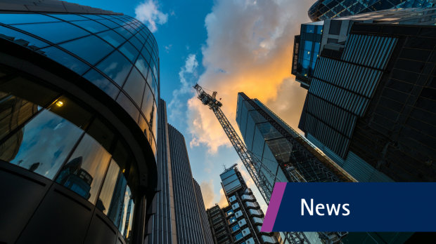 London city up shot buildings