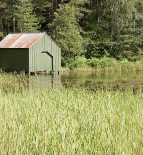 Fishing hut - property insurance Howden