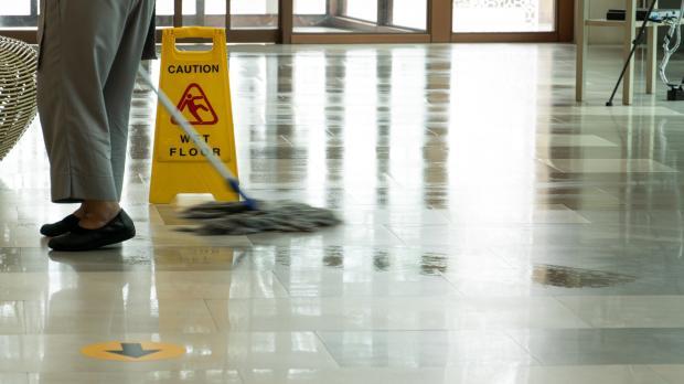 wet floor danger