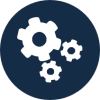 gears icon,creative benefit design