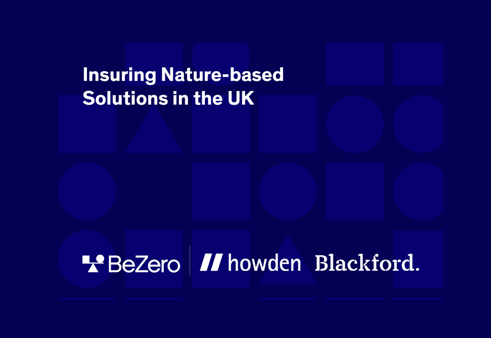Insurance Nature-based solutions report cover