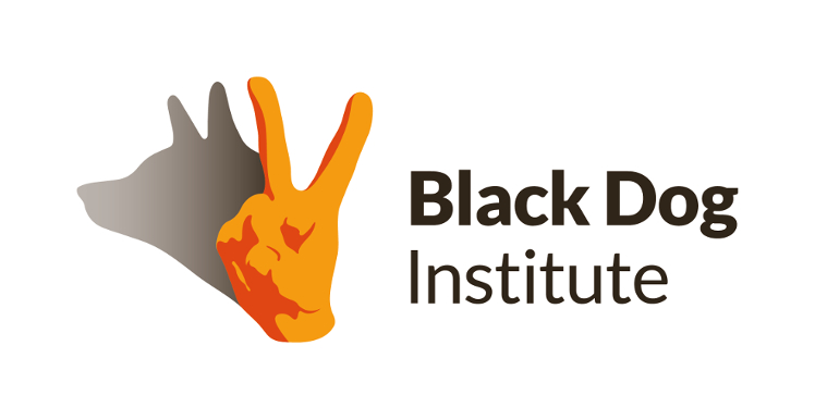 Black dog institute logo