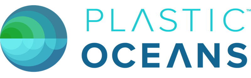 Plastic oceans logo