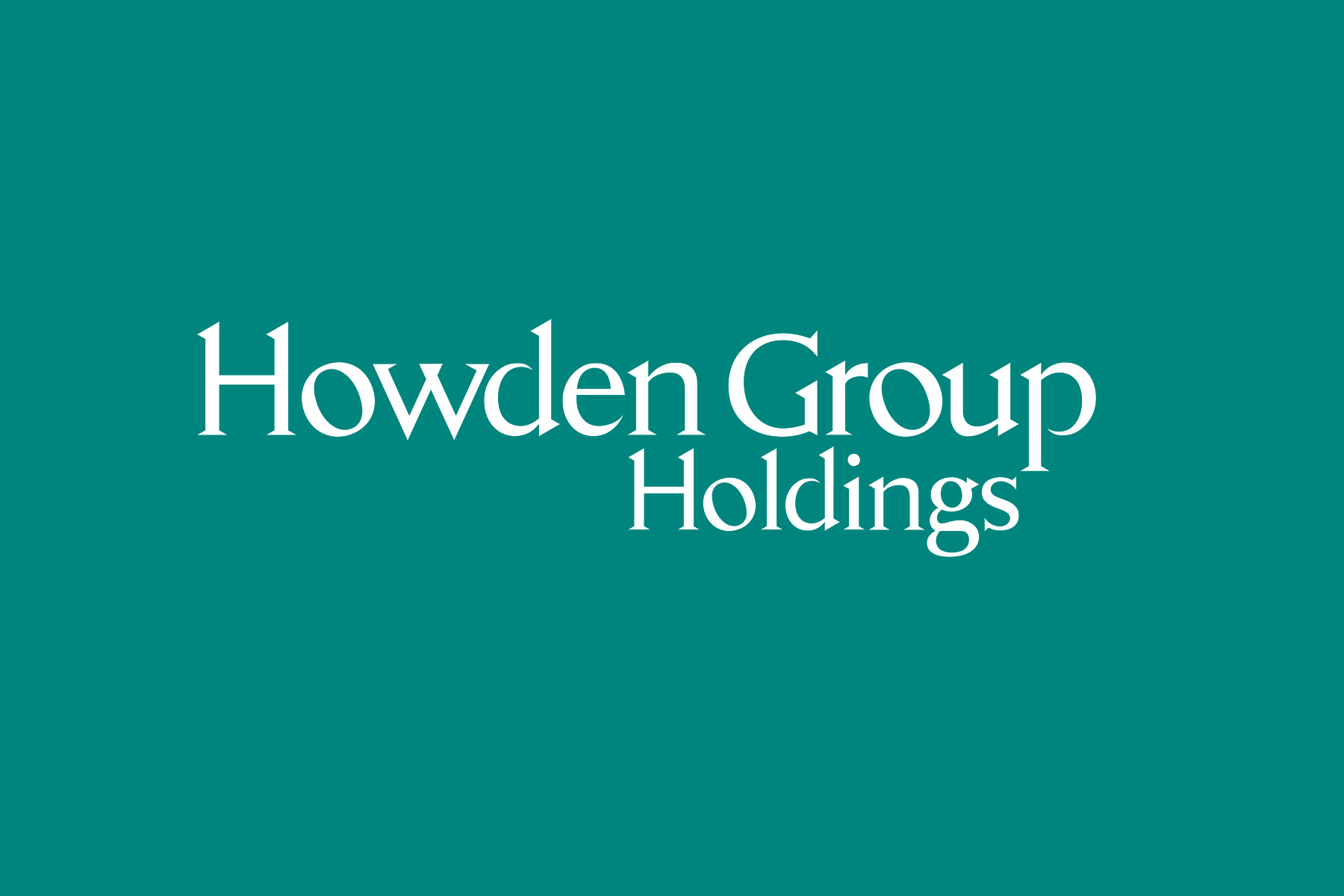 Howden Group Holdings Logo on green background