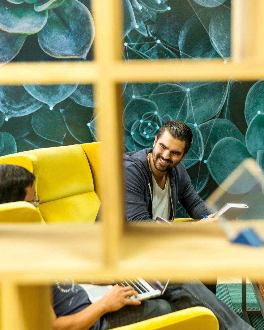 Man in an office