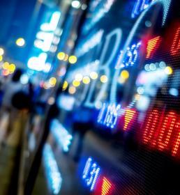 Image of neon signs in a big city