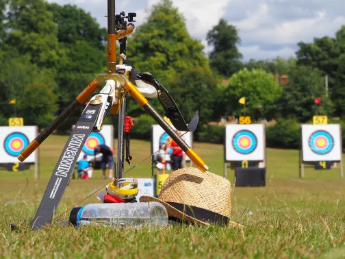 archery field targets
