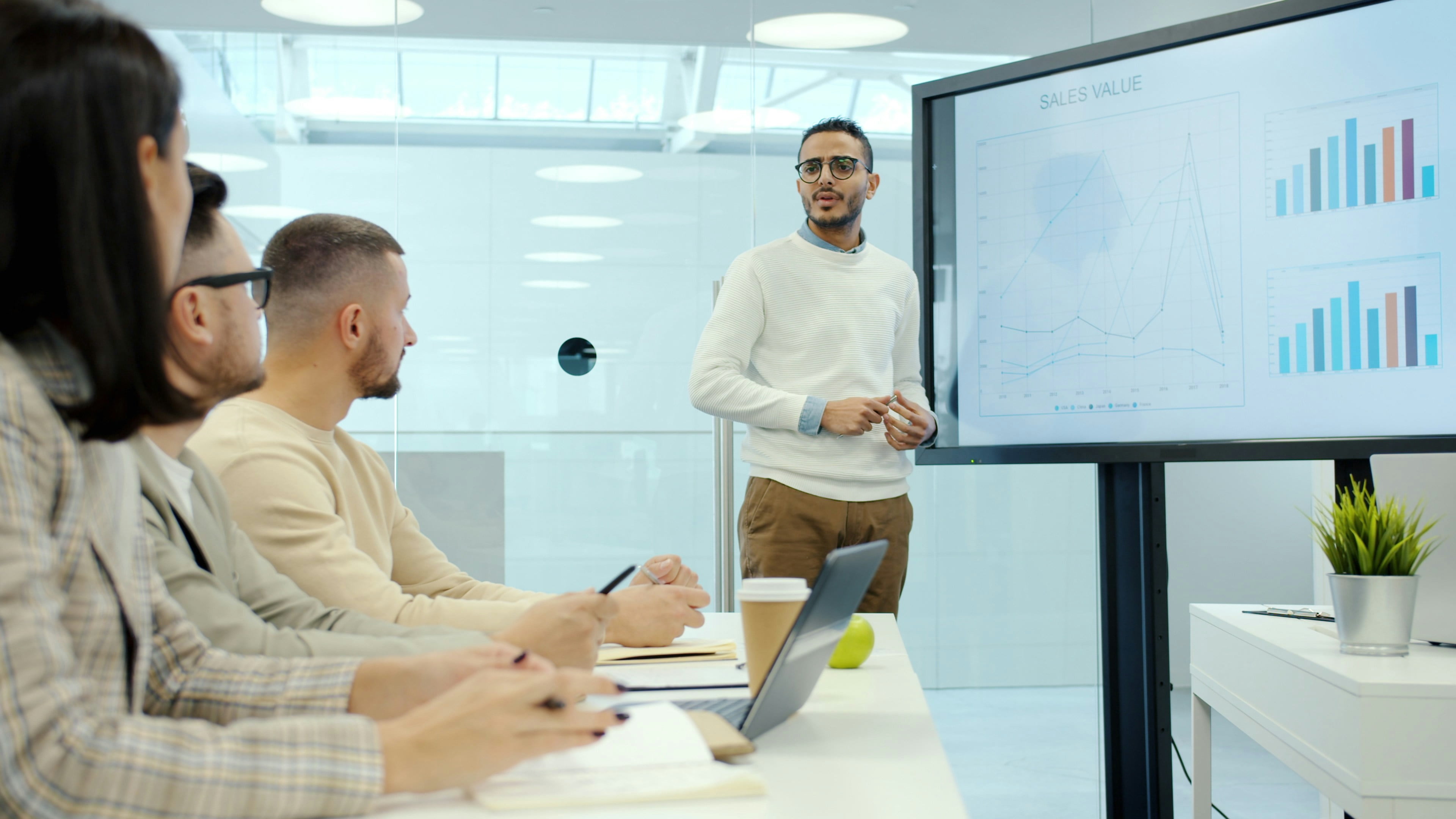 Business meeting statistics