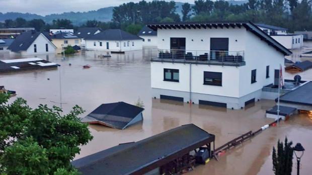 flooding Germany