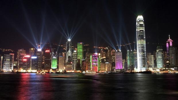 Hong Kong Skyline at night