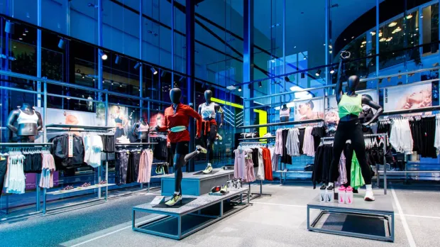 retail clothes store inside