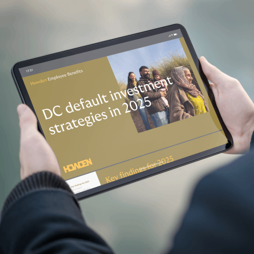 DC pension default investment strategies in 2025 | Howden