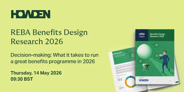 REBA Benefits Design Search 2026 - Thursday 14 May 2026