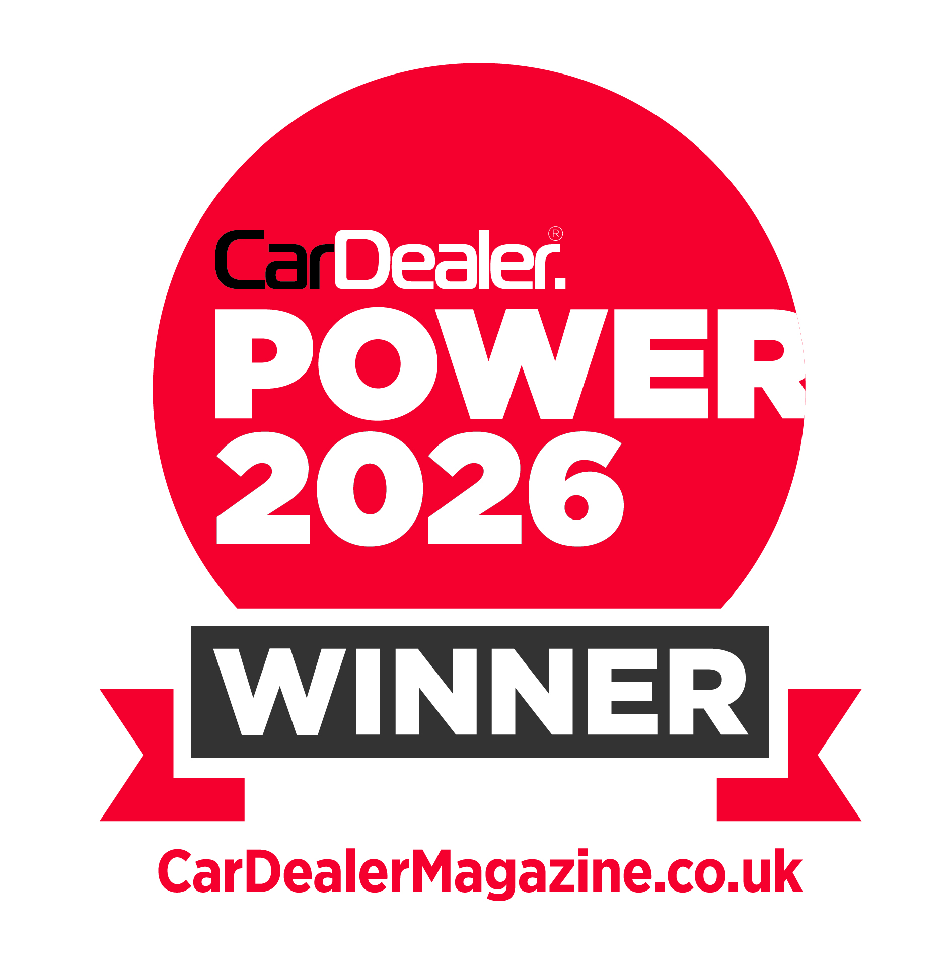Winner of the Trade Insurance award at the Car Dealer Power Awards 2026