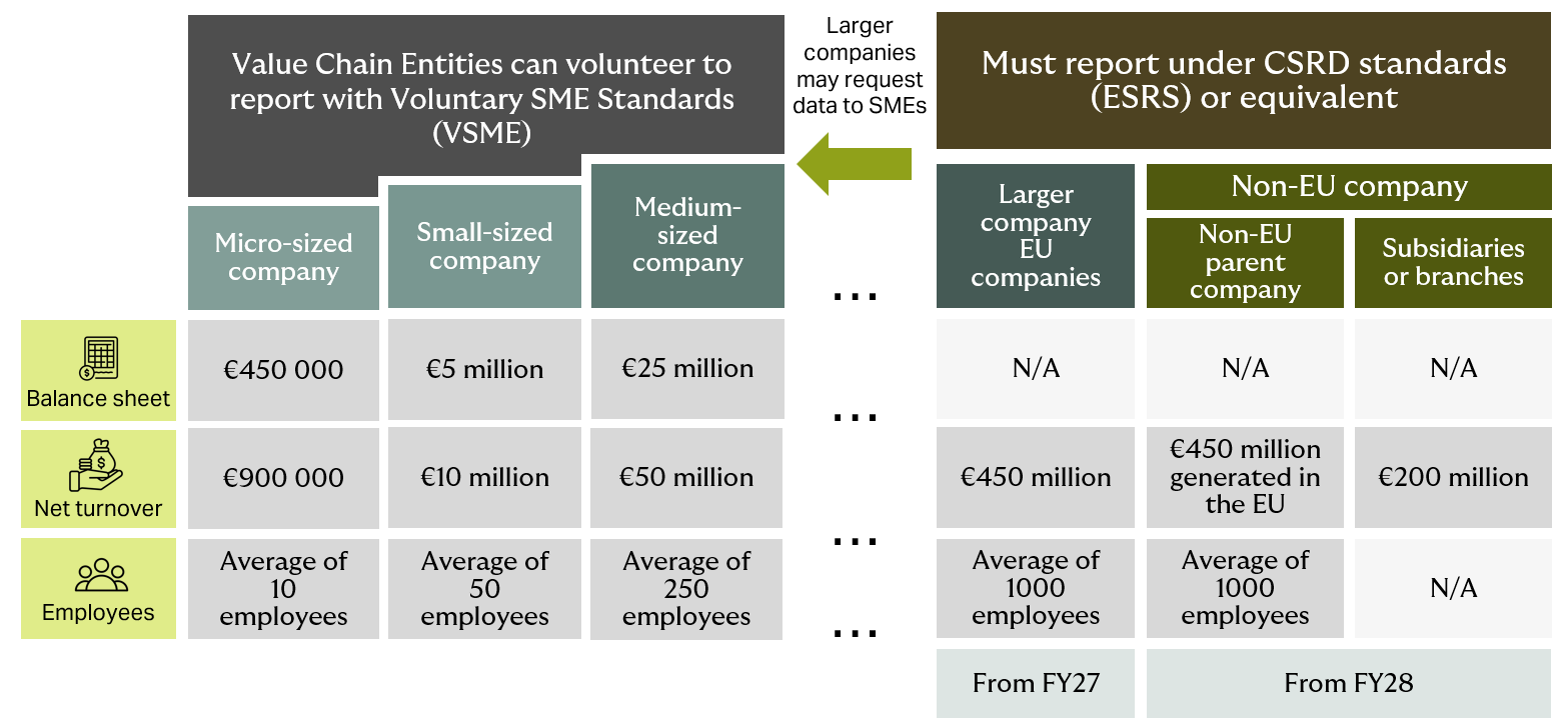 Figure 1 Source: Howden based on Commission Recommendation (EU) 2025/1710 and Directive (EU) 2026/470