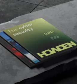 A picture showing the cyber security report cover