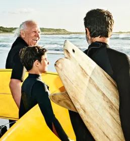 family-surfing