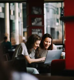 Two women at a laptop | Conveyancers getting applications right first time