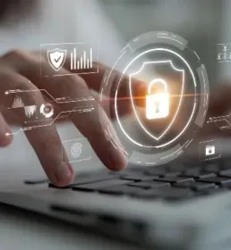 cyber risks on a laptop
