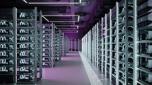 A room full of servers