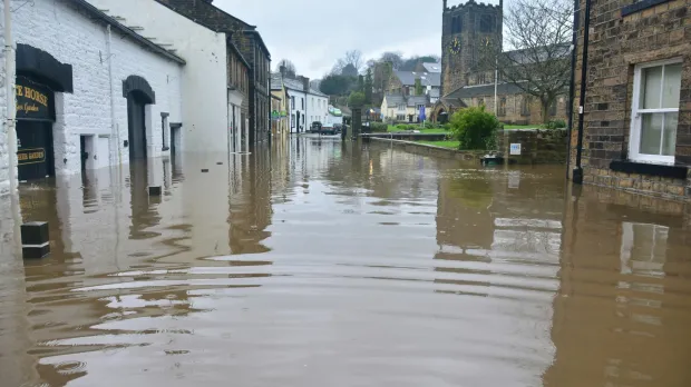 Flooded town | top 5 claims risks licensed conveyancers Flooded town