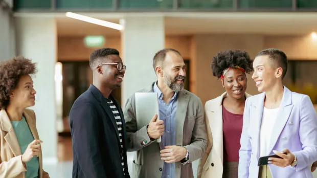 Diverse group of colleagues