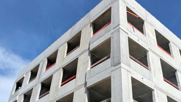 Concrete building