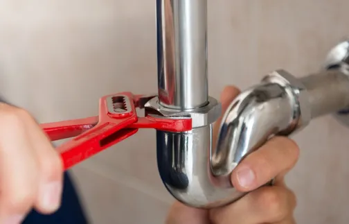 leaking pipe