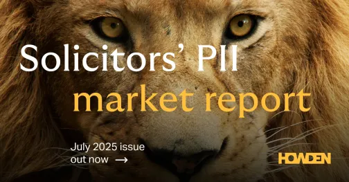 Solicitors' PII market report - July 2025
