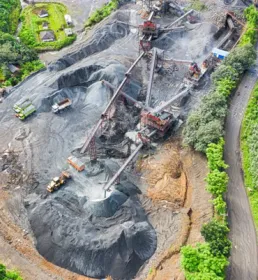 Mining quarry