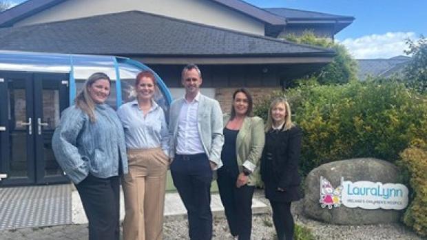 Mark Nolan with LauraLynn team