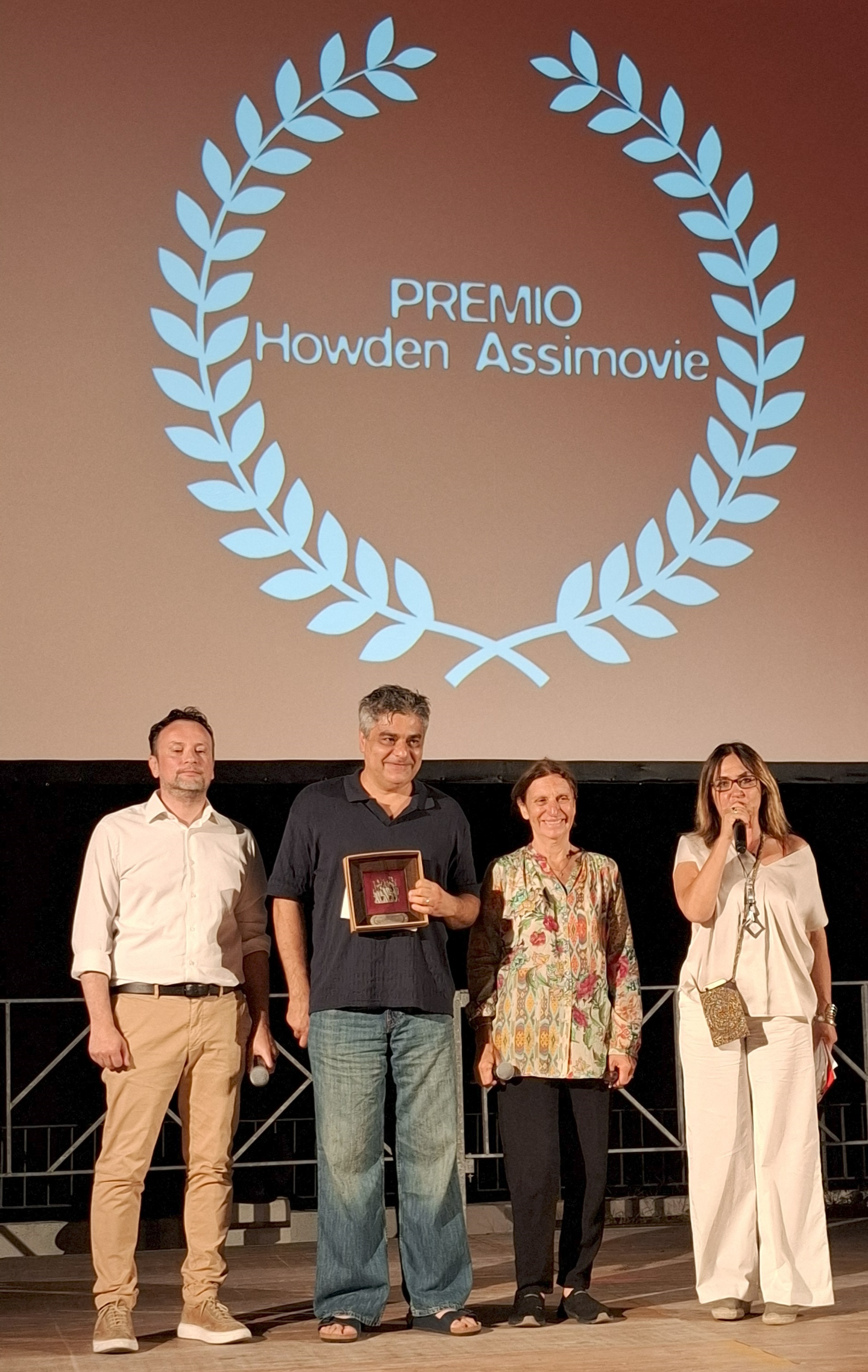 Emiliano Giordano, Business Developer Manager, premia Agosatino Ferrente