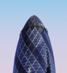 The Gherkin Building in London