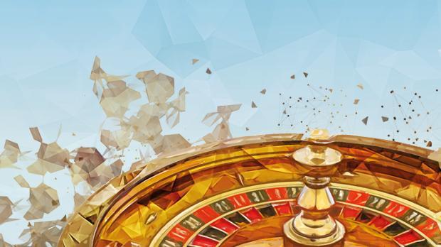 An illustration of a roulette wheel