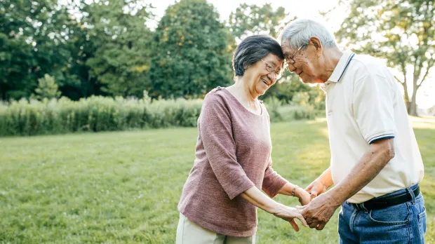 Happy older couple Happy older couple