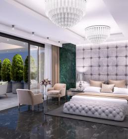 Inside a luxury home